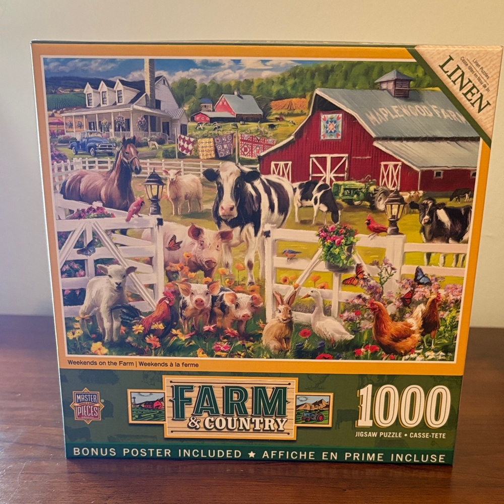 Farm & Country 1000-Piece Jigsaw Puzzle